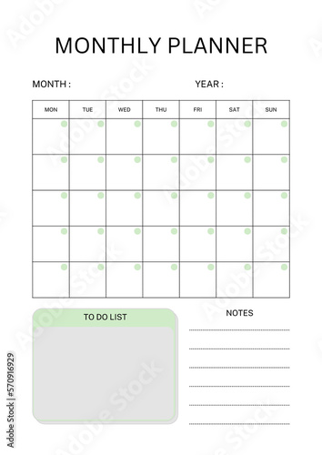 Monthly Planner