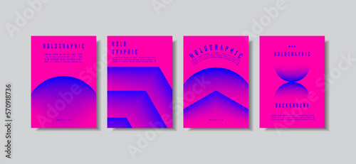 Stunning and Unique Vector Gradient A4 Template Design Pack
