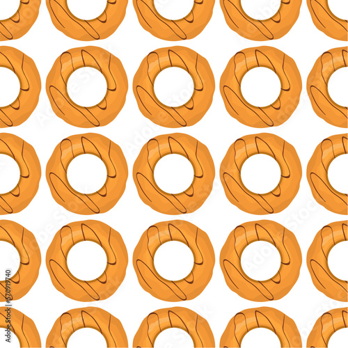 Pattern homemade cookie different taste in pastry biscuit