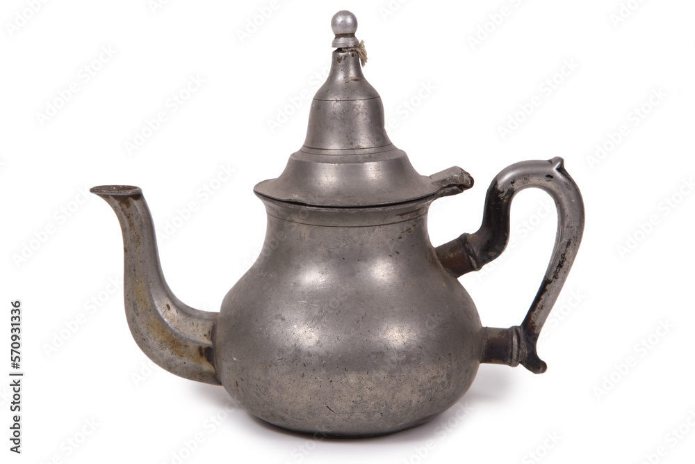 Antique metal pitcher Antique metal pitcher
