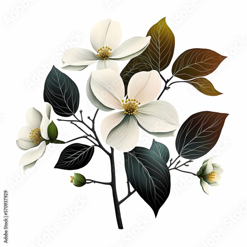 flowering dogwood flower
