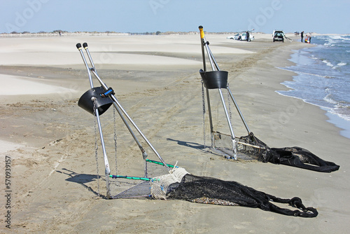 pour la pèche des tellines photo