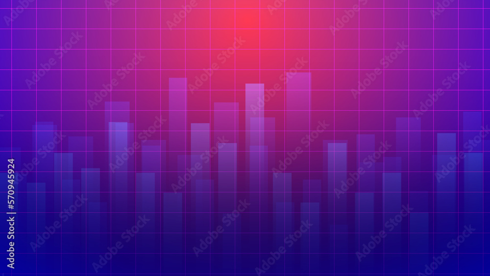 Abstract graph chart of stock market trade background. Abstract graph chart of stock market trade background.