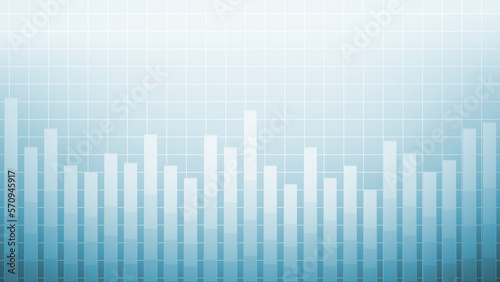 Abstract graph chart of stock market trade background. © Mama pig