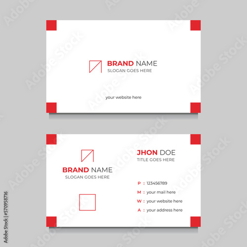Modern and Creative Business Card Design
