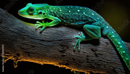 bioluminescent animal