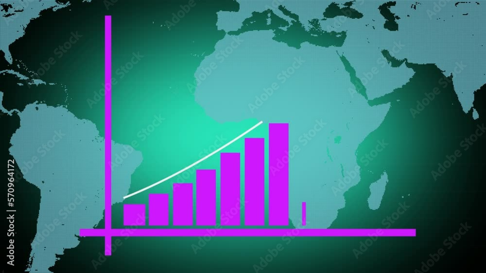 Business Growth animation , 4k Business data market bar graph chart diagram. Business and Finance. Business Growth animation , 4k Business data market bar graph chart diagram. Business and Finance.