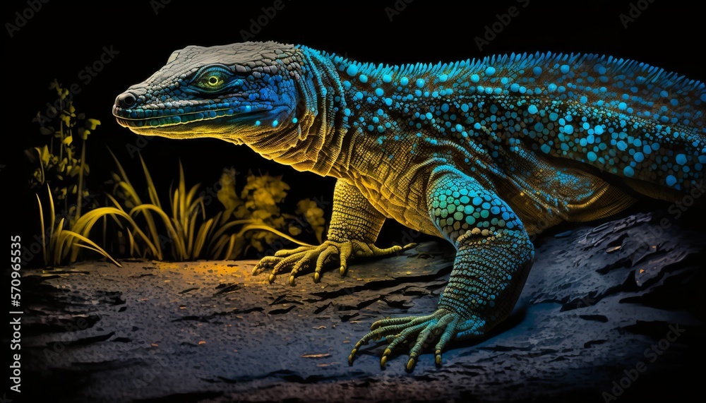 Obraz premium bioluminescent animal