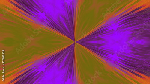 Gradient purple and orange kaleidoscope background