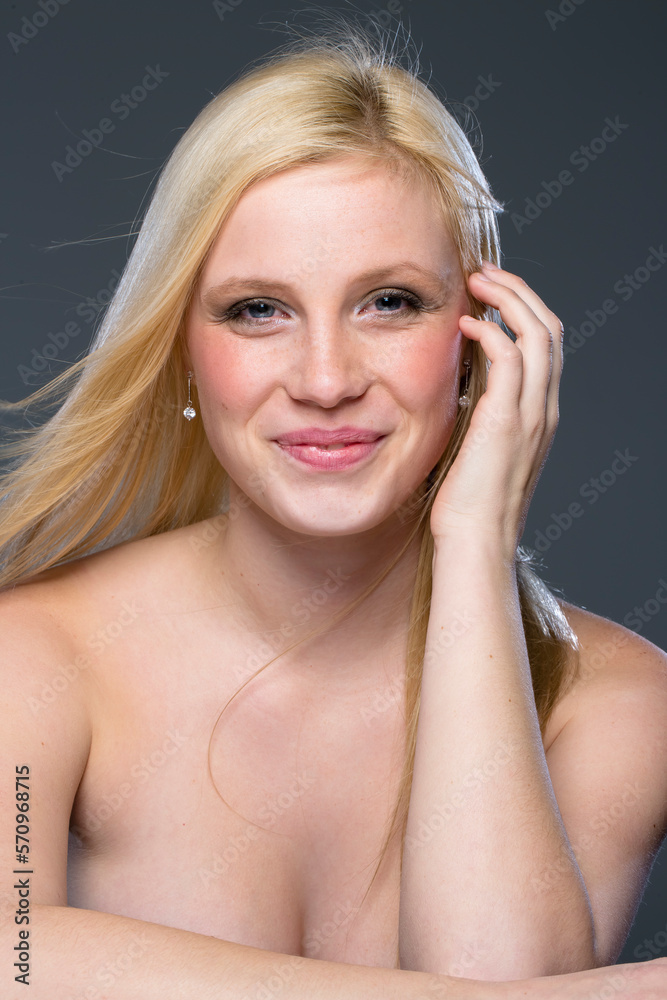 Blonde Portrait Model