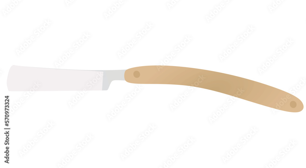 Shaving barber razor. vector illustration Shaving barber razor. vector illustration