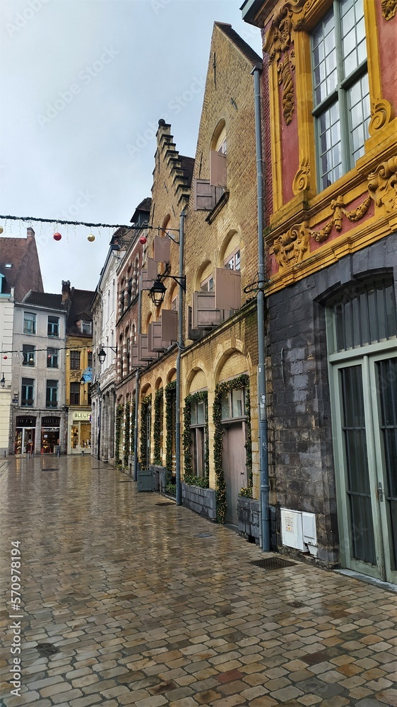 Bâtiments bordant la Place Louise de Béttignies à Lille 