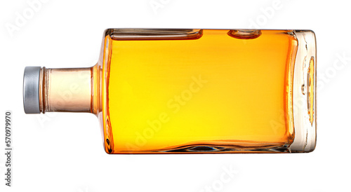 Obraz na płótnie Whiskey bottle isolated