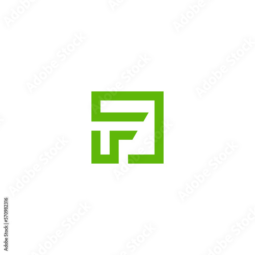 f logo, icon, vector, illustration, silhouette, line art, for business and growing business  © win