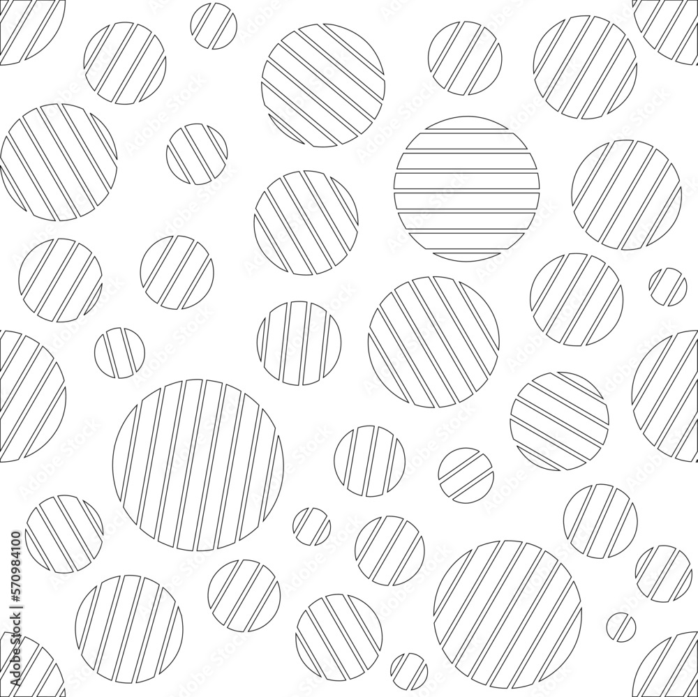 Black And White Circle Stripe Geometric Pattern Black And White Circle Stripe Geometric Pattern