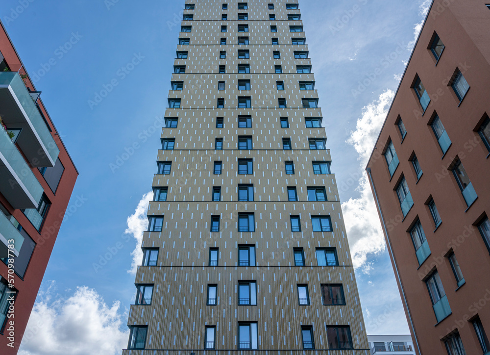 moderne Architektur und sozialer Wohnungsbau in Berlin, Deutschland