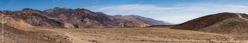 Panorama of Death Valley, California Panorama of Death Valley, California