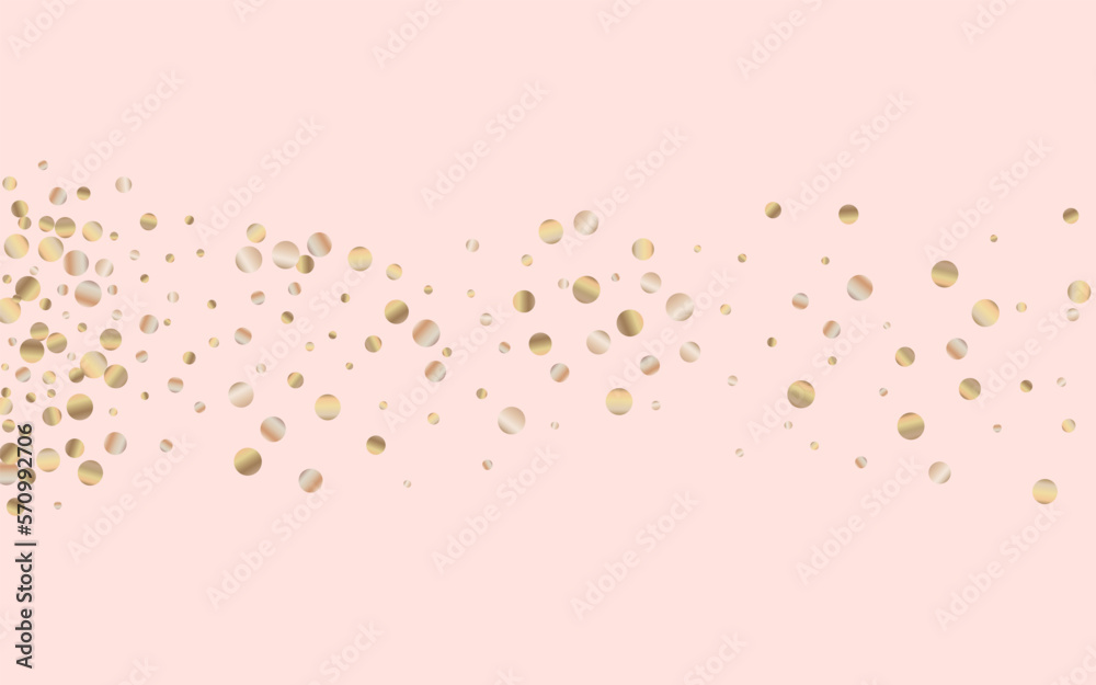 Golden Sequin Luxury Pink Background. Modern Stock Vector | Adobe Stock