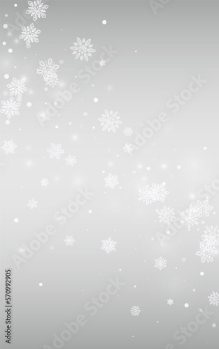 Wallpaper Mural Gray Snow Vector Silver Background. Xmas Blizzard Torontodigital.ca