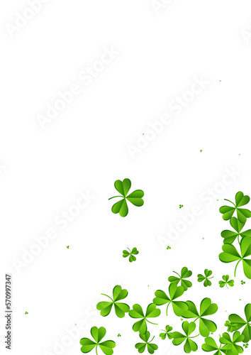 Olive color Clover Air Vector White Background.