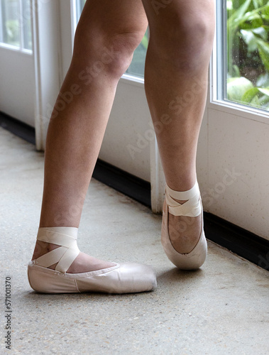 ballerina pointe shoes 