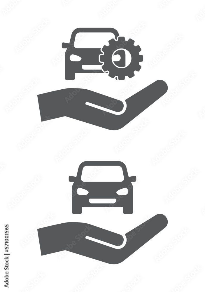 Hand keep car