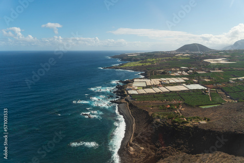 Punta de Teno is a small, rocky headland that forms the northwestern tip of Tenerife Canary islands Spain