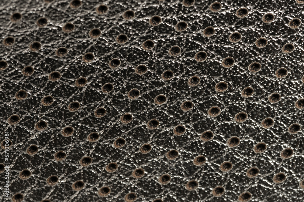 Shiny perforated grid background Shiny perforated grid background