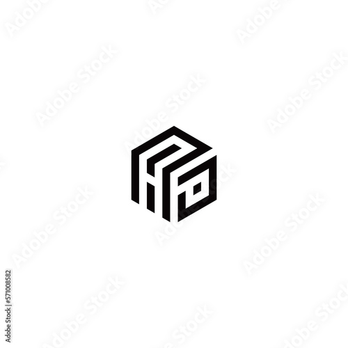 monogram logo design