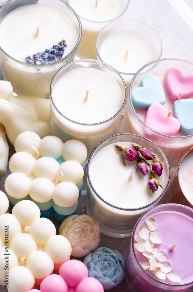Soy Wax Candles, Assorted Handmade Aroma Candles Soy Wax Candles, Assorted Handmade Aroma Candles