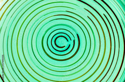 Fototapeta Naklejka Na Ścianę i Meble -  Abstract kaleodoscope background. Spiral geometric texture