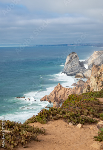 Wallpaper Mural portugal coastal landscape and cliffs Torontodigital.ca