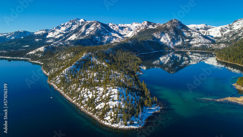Emerald Bay and Eagle point, Lake Tahoe, Ca