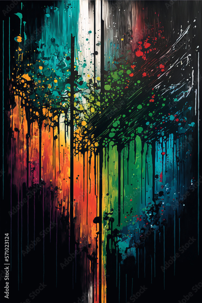 Obraz premium Abstract art, generative ai