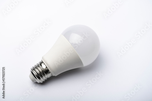 led bulb isolated on white background. LED lightening