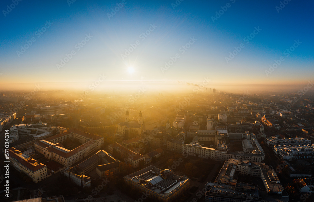 Fototapeta premium Reformed Great Church of Debrecen