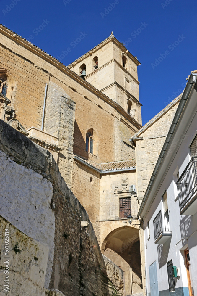 Historic building in Alhama de Granada in Andalucia, Spain