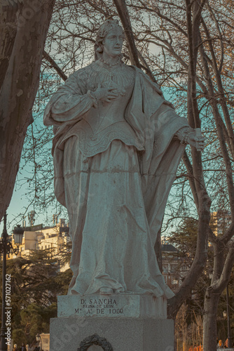 Statue Madrid Spain