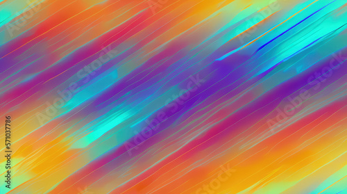 Colorful background line pattern made with Generative AI