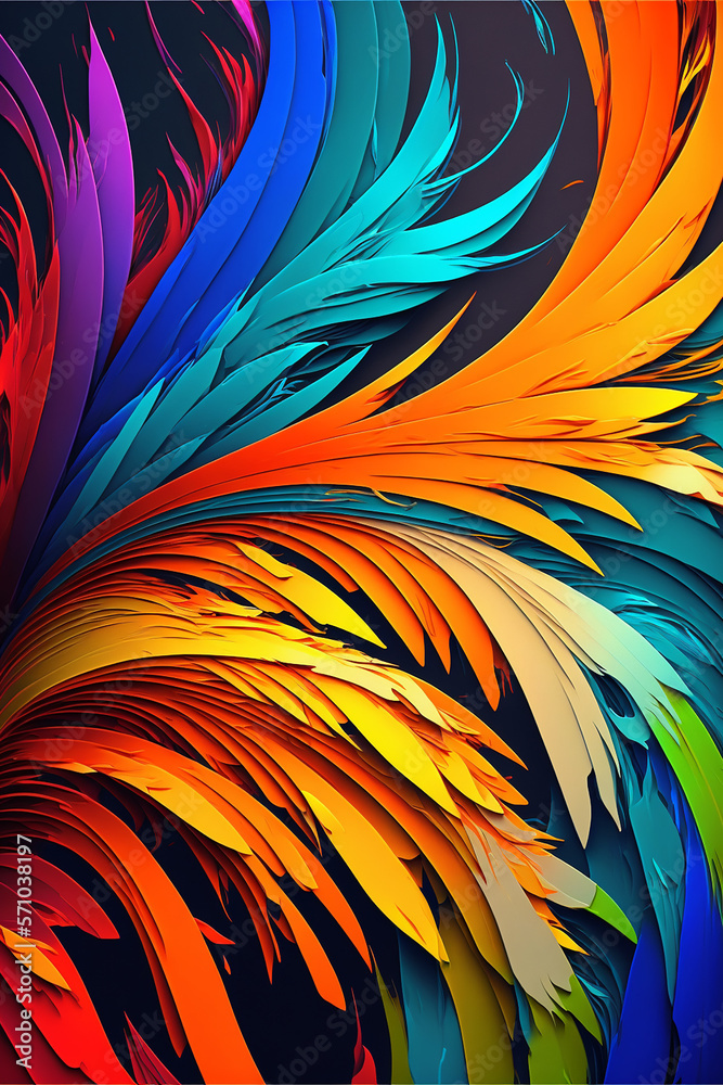 Abstract art, generative ai Abstract art, generative ai