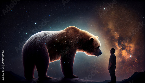 Bear in the farthest reaches of space generative ai