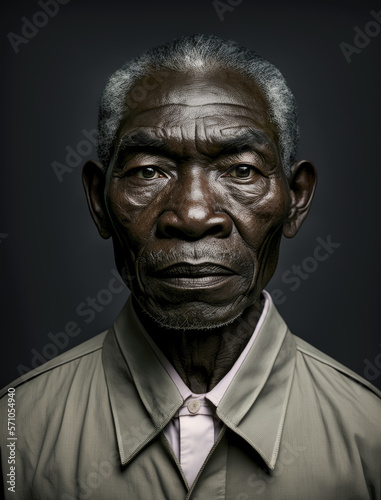 Male Portrait-Democratic Republic of the Congo male portrait-Generative AI