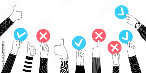 Election ballot choice