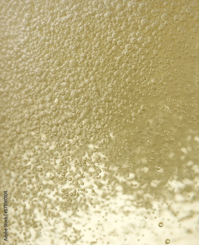 texture of sparkling wine champagne