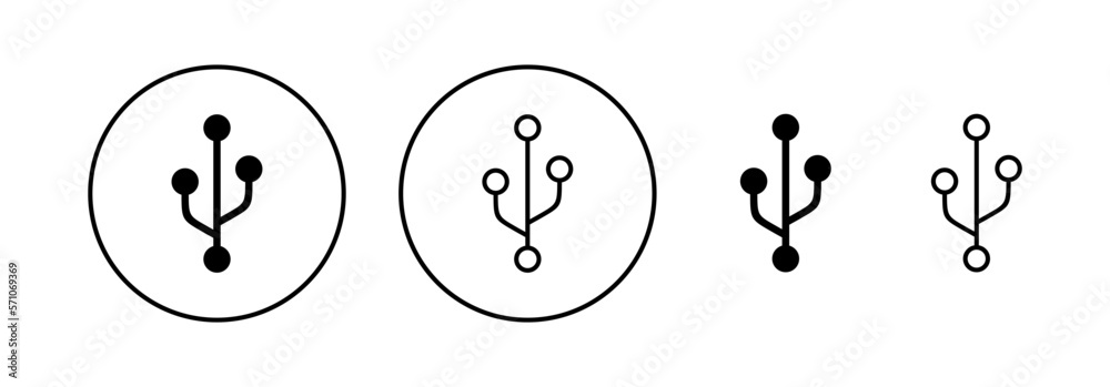 Usb icon vector for web and mobile app. Flash disk sign and symbol. flash drive sign. Usb icon vector for web and mobile app. Flash disk sign and symbol. flash drive sign.