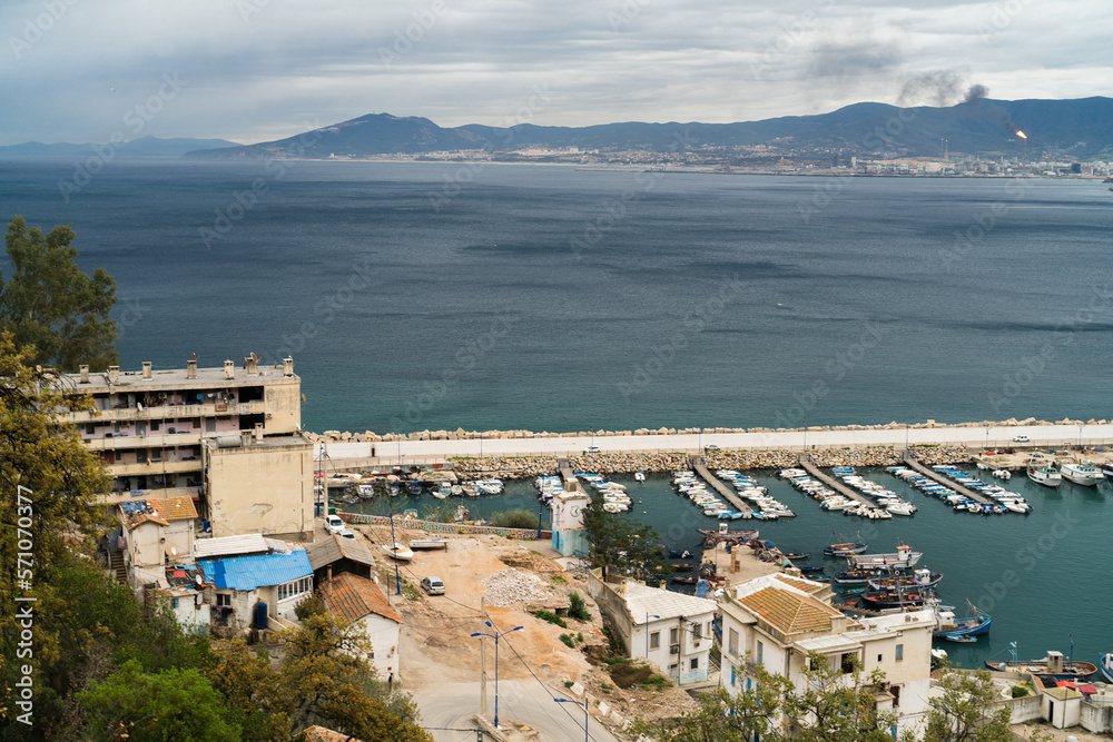 Views of the port of Skikda - northern Algeria