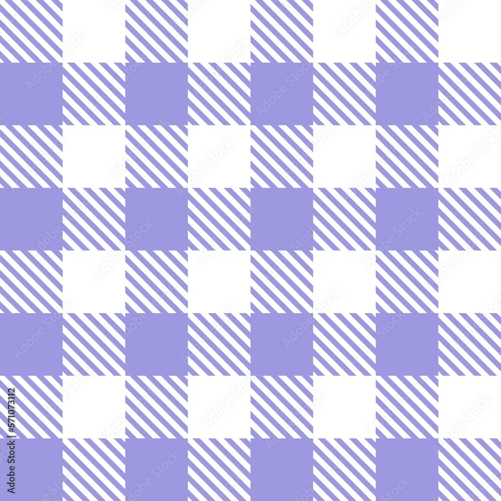 Tartan seamless pattern, purple and white, can be used in the design of fashion clothes. Bedding sets, curtains, tablecloths, notebooks, gift wrapping paper Tartan seamless pattern, purple and white, can be used in the design of fashion clothes. Bedding sets, curtains, tablecloths, notebooks, gift wrapping paper