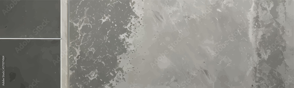 Large and rough white marble texture background resembling dark cement floor with grey slate pattern. Large and rough white marble texture background resembling dark cement floor with grey slate pattern.
