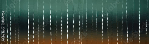 Abstract glass effect with dust and noise pattern on broken and glitchy film poster background for an old screen look.