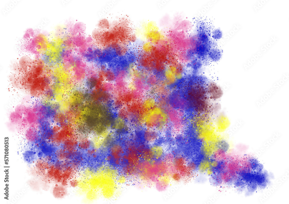 Fototapeta premium abstract watercolor Abstract art, Colorful Art Background, watercolor splatter, PNG, Transparent